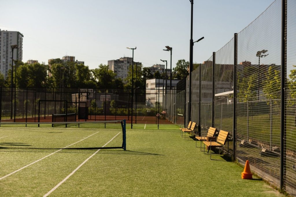 Synthetic Grass Tennis Court