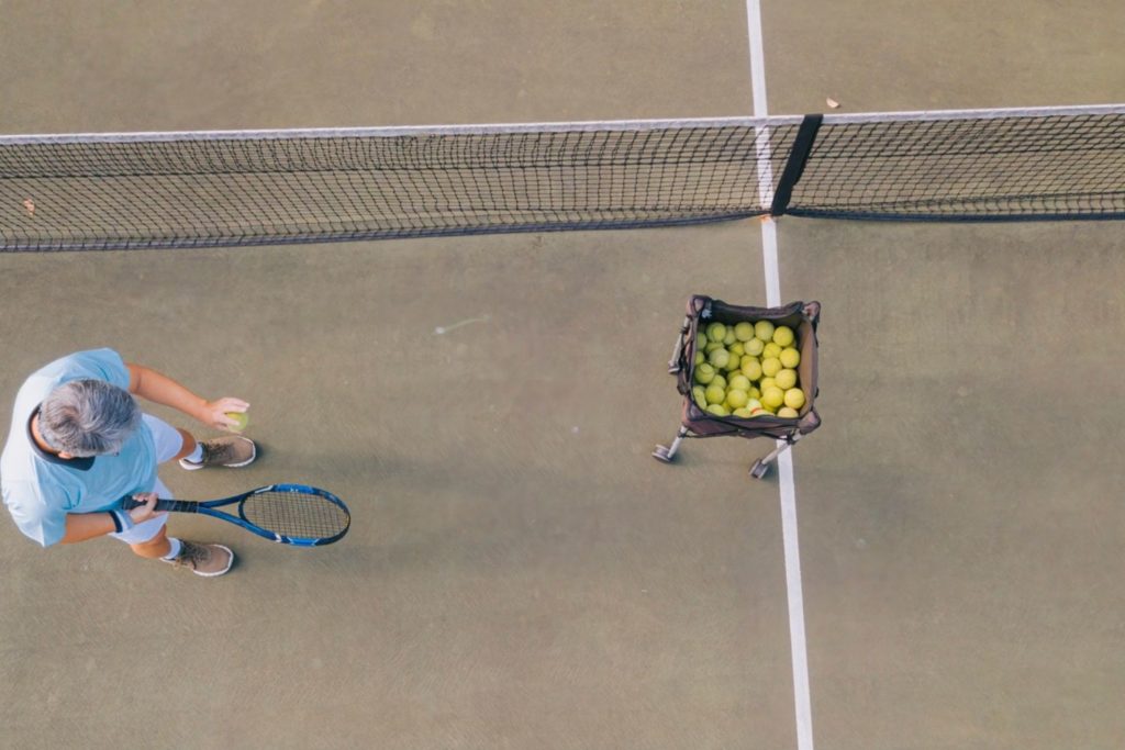 Tennis Court Accessories Tennis Ball Hopper