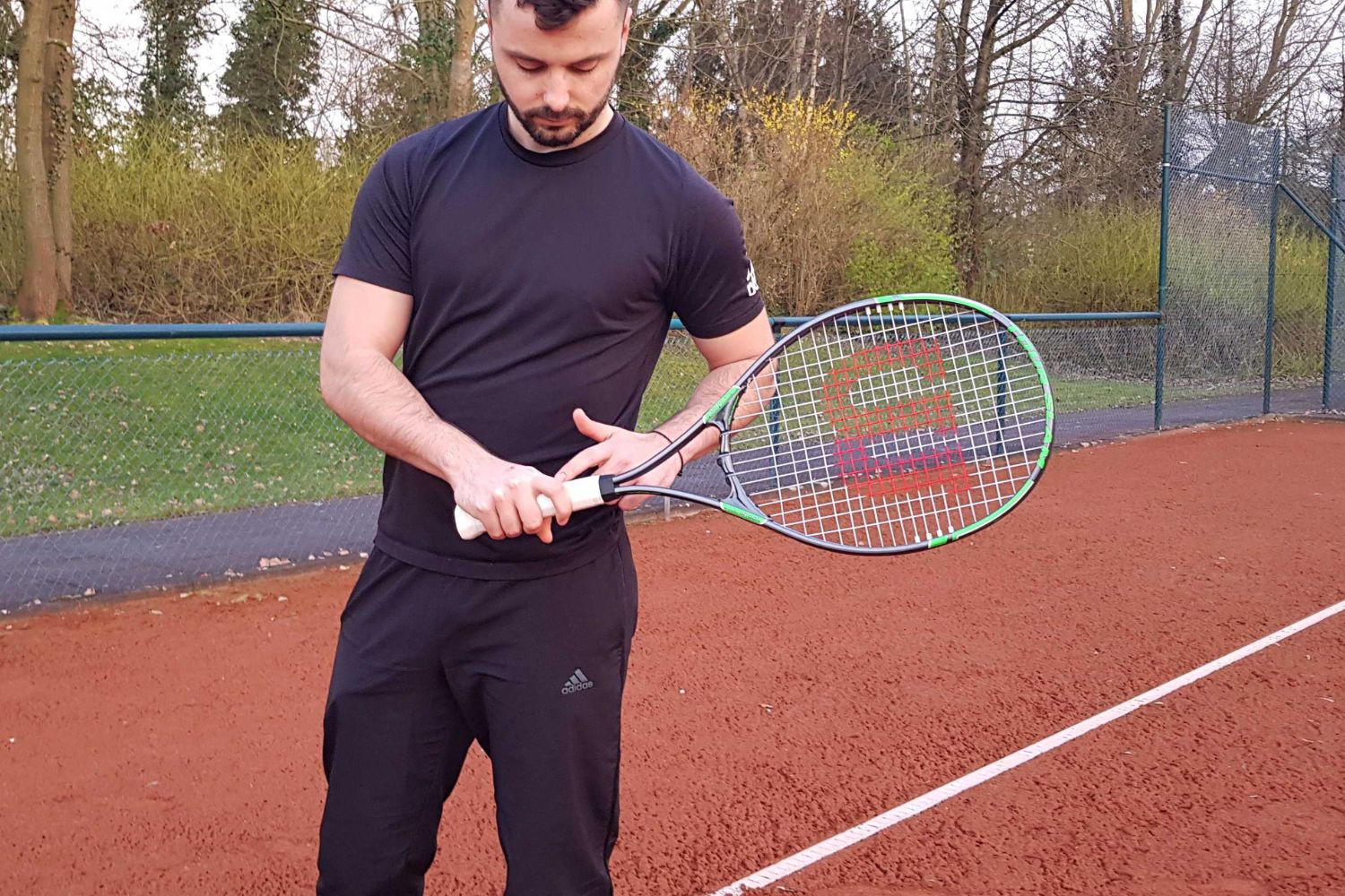 Tennis Racket Grip Size Mario