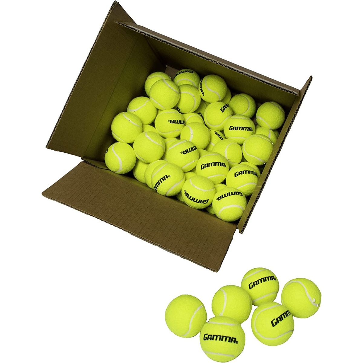 The Best Tennis Balls for Practice Options: Gamma Sports Pressureless Tennis Balls