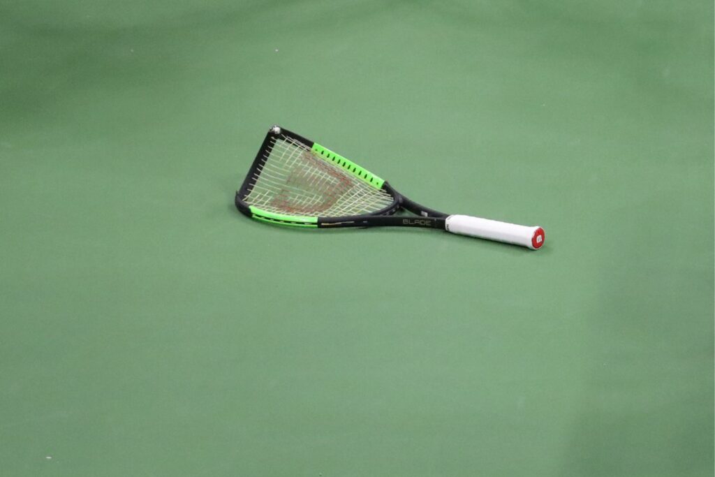 Stiffness in Tennis Rackets Broken Racket