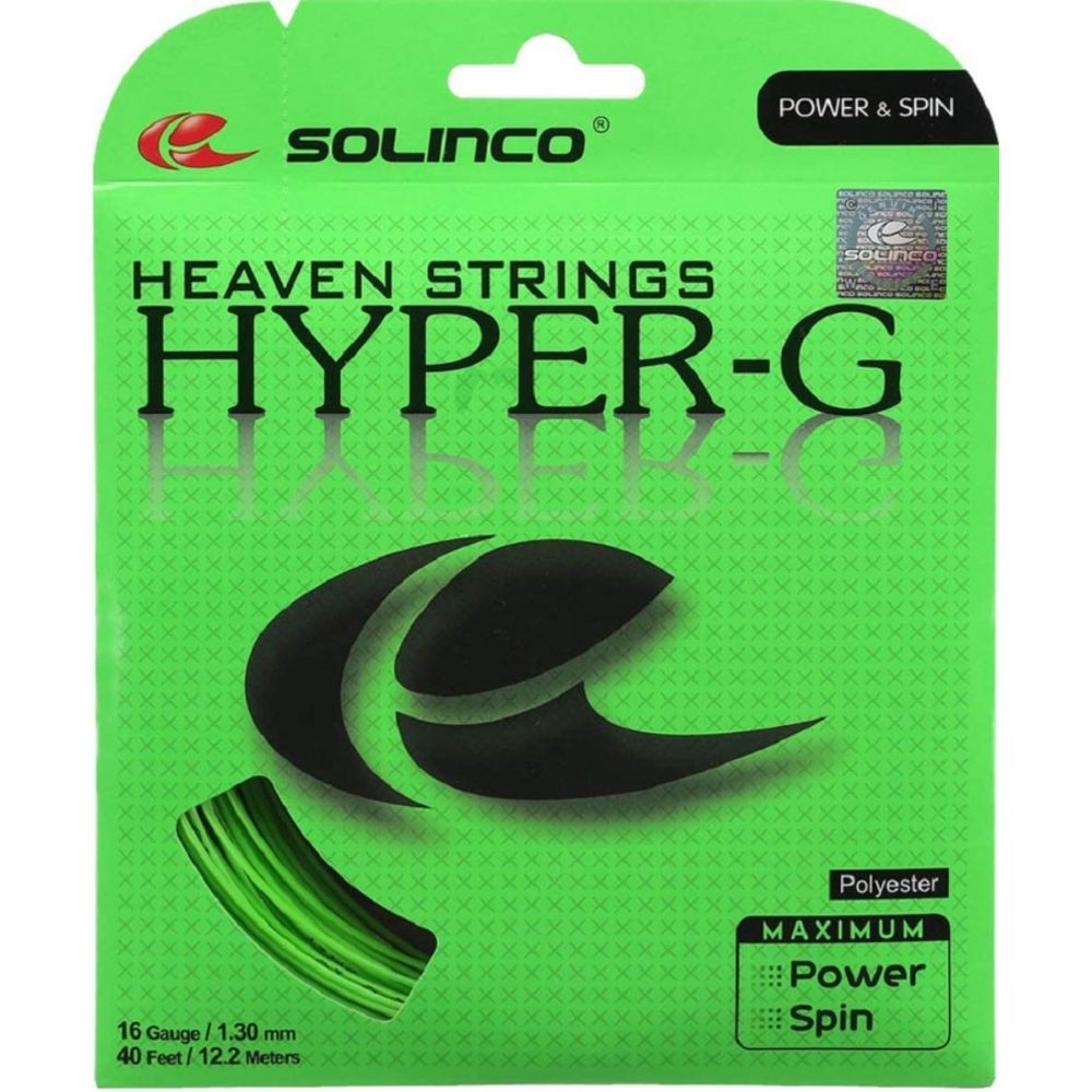 The Best Tennis Strings for Spin Options: Solinco Hyper-G