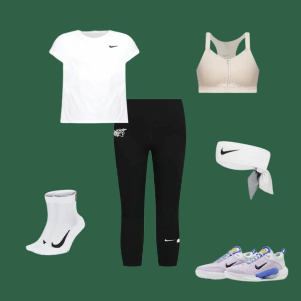 tennis leggings and shorts outfits inspiration 3