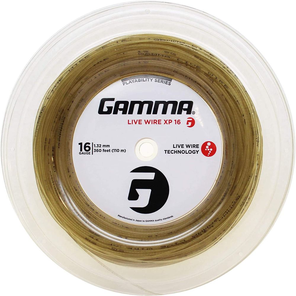 The Best Natural Gut Tennis Strings Options: Gamma Sports Live Wire XP