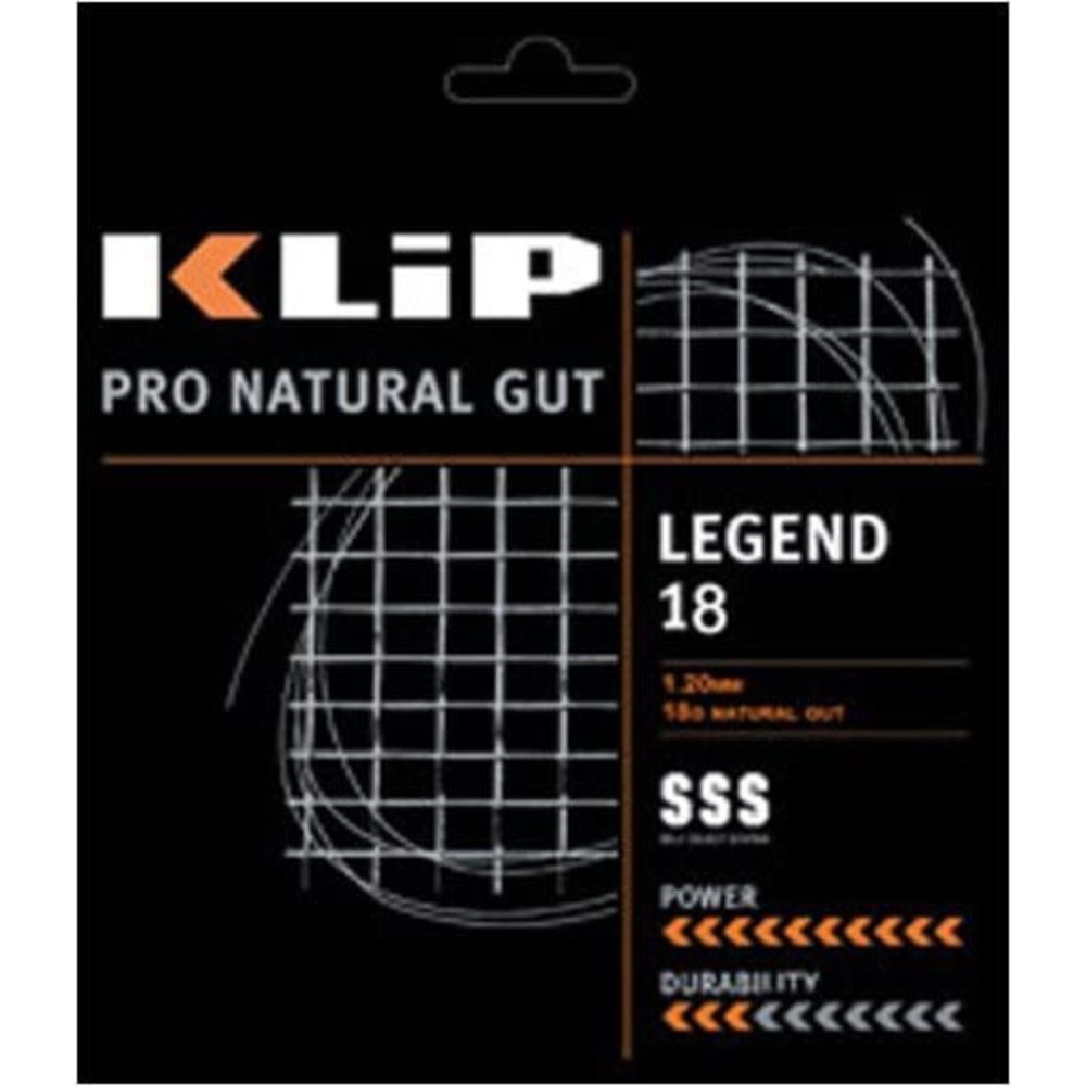 The Best Natural Gut Tennis Strings Options: KLIP Legend Natural 