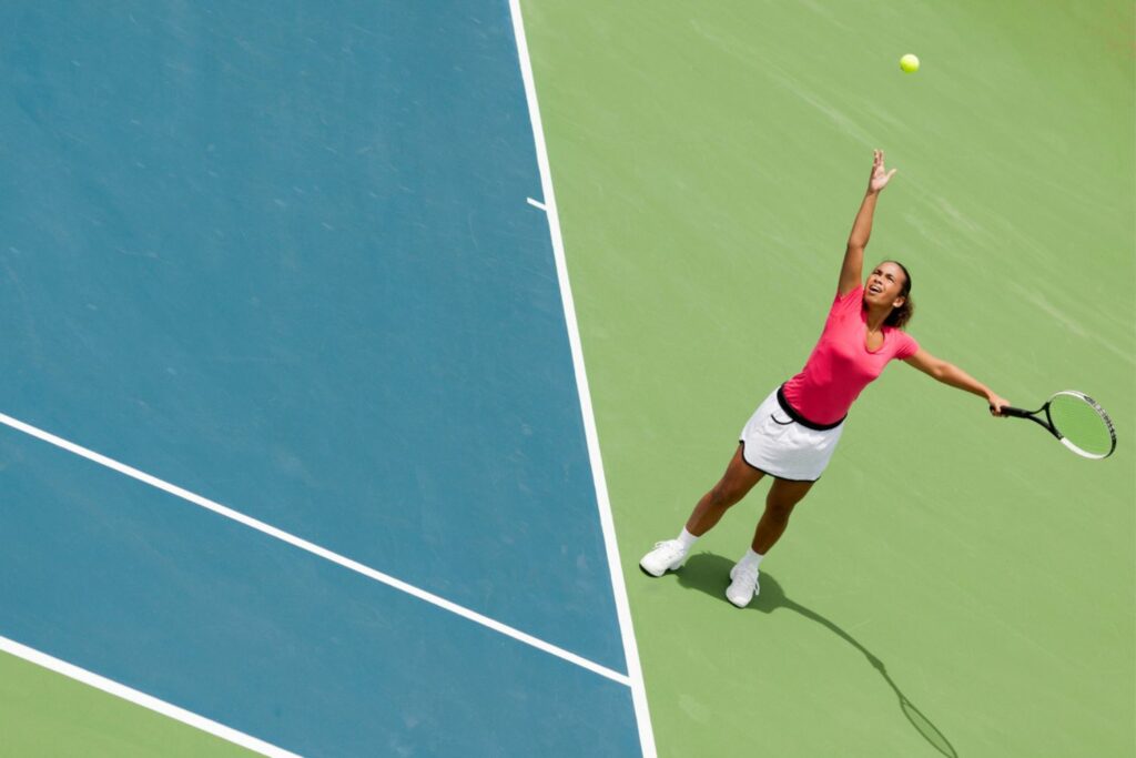 how to serve in tennis step-by-step
