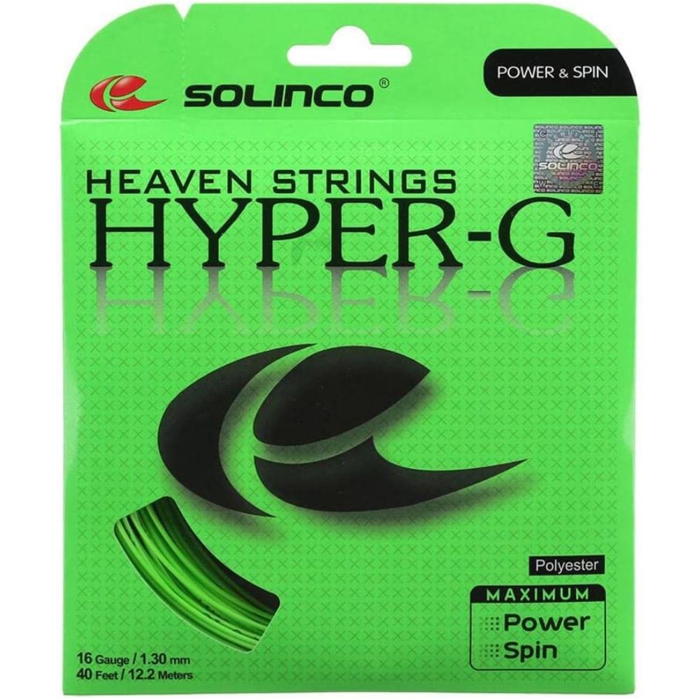 The Best Tennis Strings For Power Options: Solinco Hyper-G