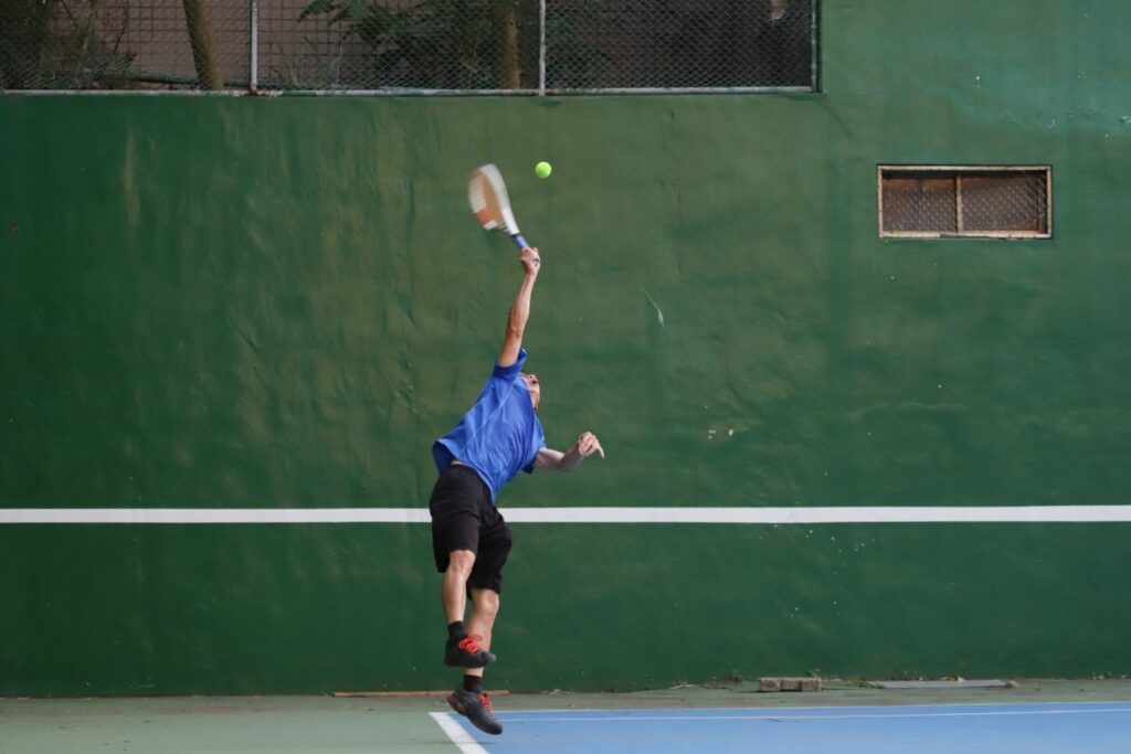 serving tennis drills for beginners